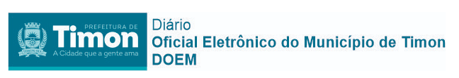 Diário Oficial Eletrónico do Município de Timon DOEM